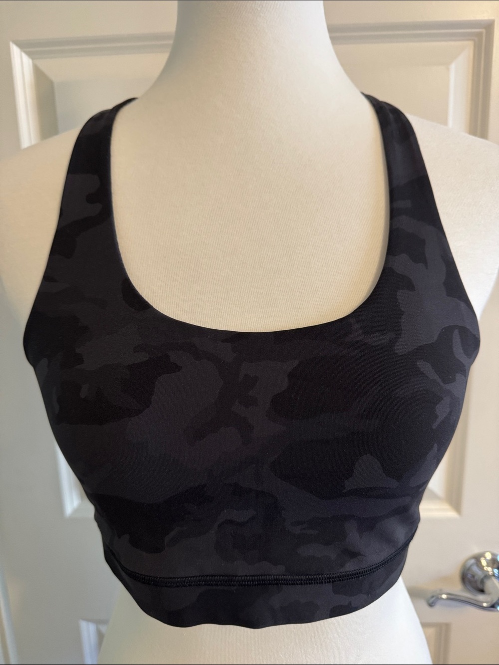 lululemon athletica Black Camo Sports Bra